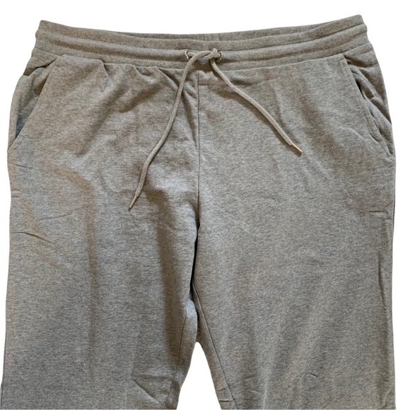 ASOS DESIGN organic tapered joggers in original package in grey marl size 3X - Picture 3 of 14